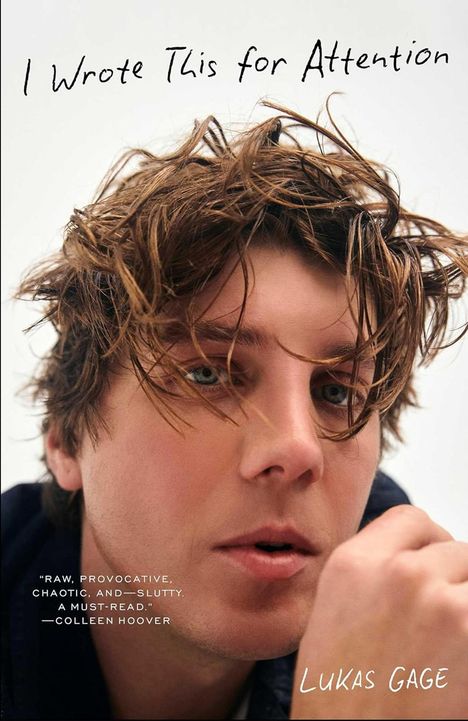 Lukas Gage: I Wrote This For Attention, Buch