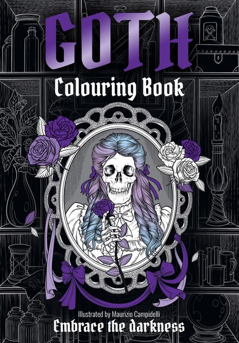 GOTH Colouring Book, Buch