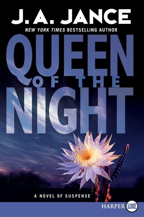 J A Jance: Queen of the Night LP, Buch