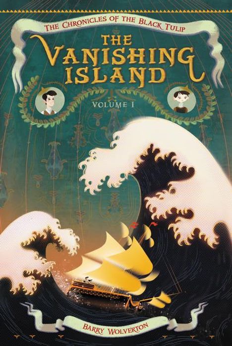 Barry Wolverton: The Vanishing Island, Buch