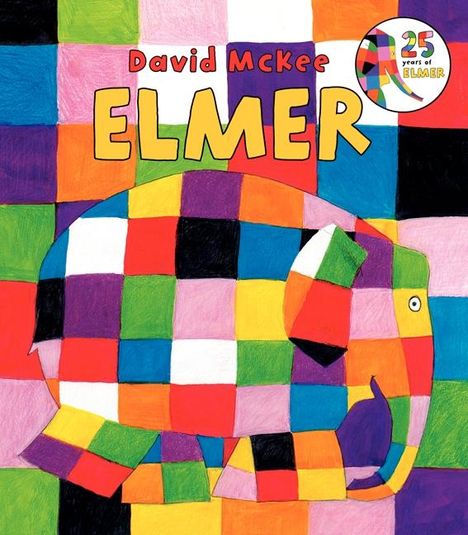 David McKee: Elmer Board Book, Buch