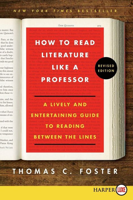 Thomas C. Foster: How to Read Literature Like a Professor LP, Buch