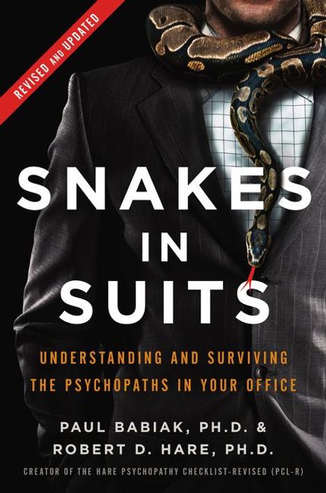 Paul Babiak: Snakes in Suits, Buch