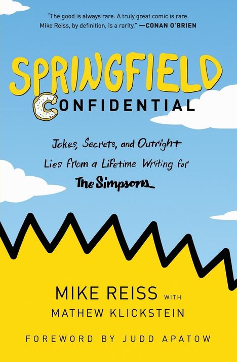 Mike Reiss: Springfield Confidential, Buch