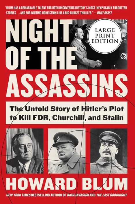 Howard Blum: Night of the Assassins, Buch
