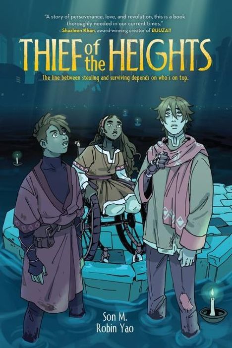 Son M: Thief of the Heights, Buch