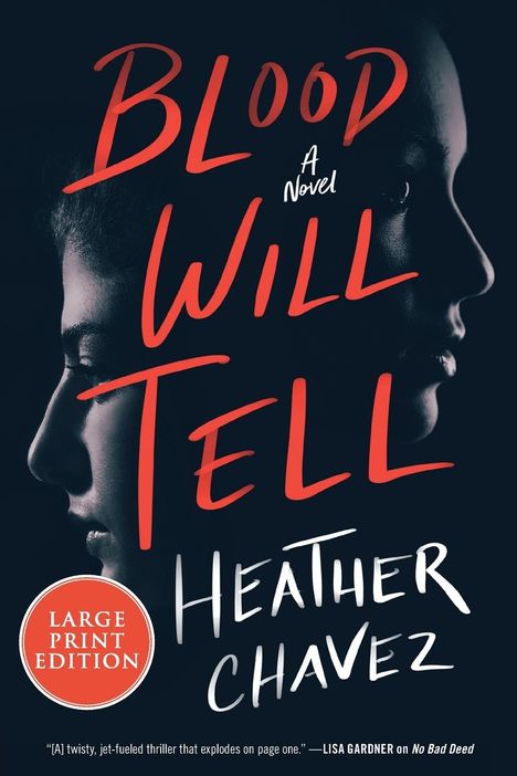 Heather Chavez: Blood Will Tell LP, Buch