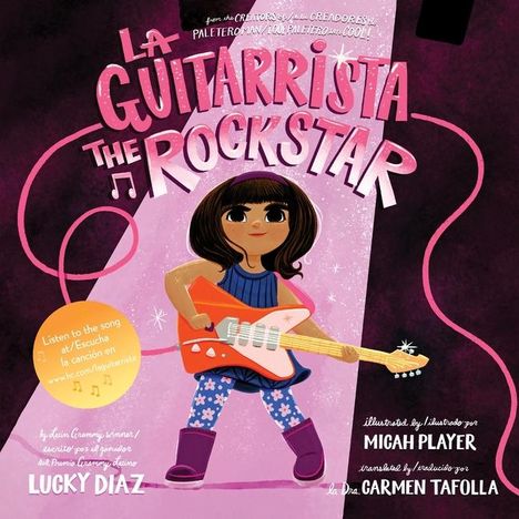 Lucky Diaz: La Guitarrista, the Rock Star, Buch
