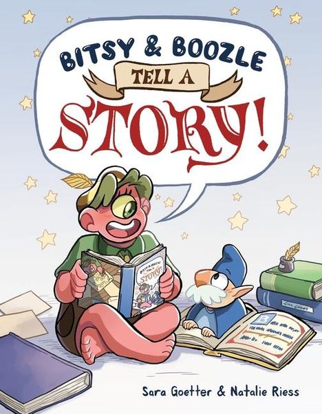 Natalie Riess: Bitsy &amp; Boozle Tell a Story!, Buch
