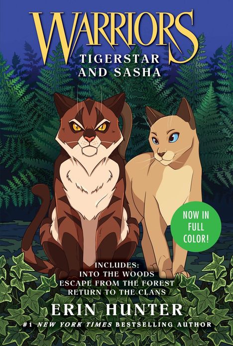 Erin Hunter: Warriors: Tigerstar and Sasha: 3 Full-Color Warriors Books in 1, Buch