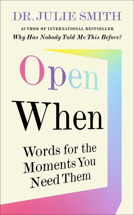 Julie Smith: Open When, Buch