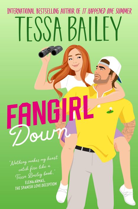 Tessa Bailey: Fangirl Down UK, Buch