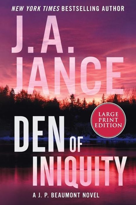 J A Jance: Den of Iniquity, Buch