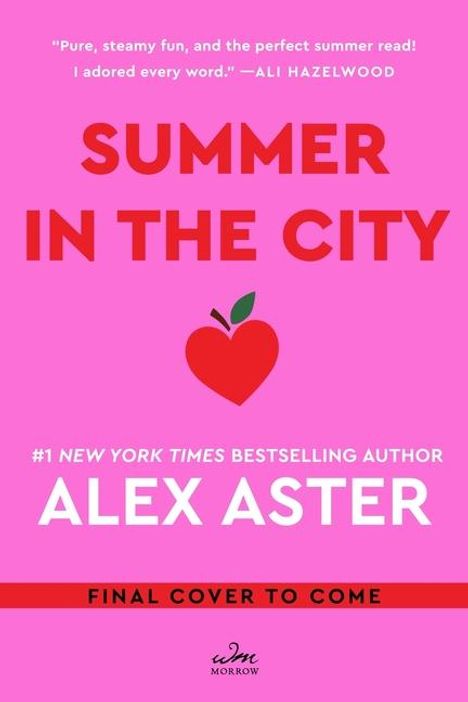 Alex Aster: Summer in the City, Buch