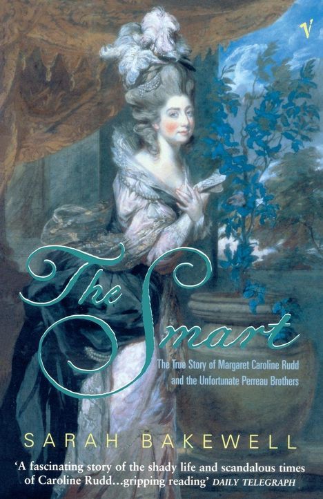 "The Smart" in geschwungener Schrift; Illustration einer eleganten Dame in historischer Kleidung.