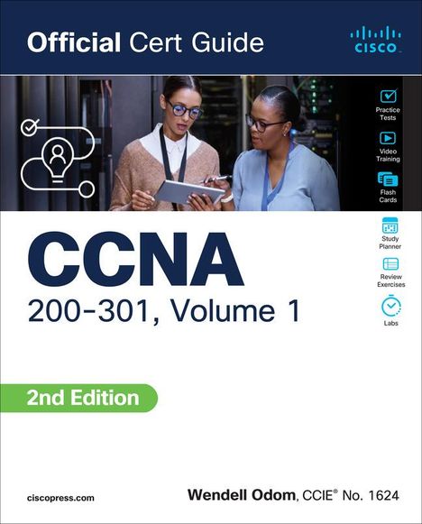 Wendell Odom: CCNA 200-301 Official Cert Guide, Volume 1, Buch