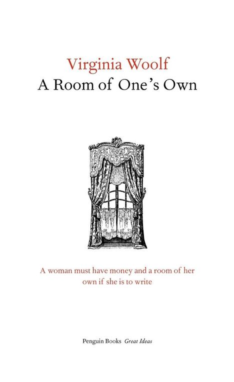 Virginia Woolf: A Room of One's Own, Buch