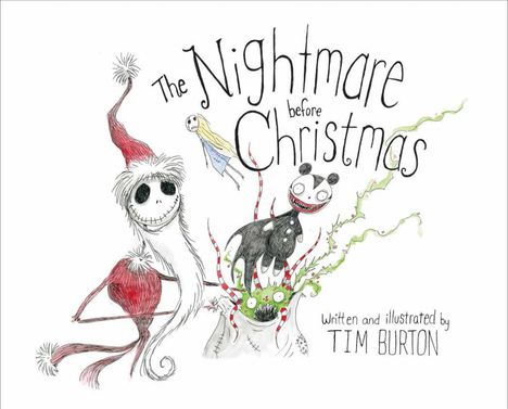 Tim Burton: The Nightmare Before Christmas, Buch