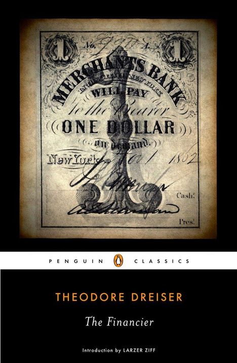 Theodore Dreiser: The Financier, Buch