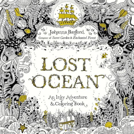 Johanna Basford: Lost Ocean, Buch