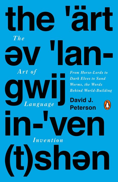 David J. Peterson: The Art Of Language Invention, Buch