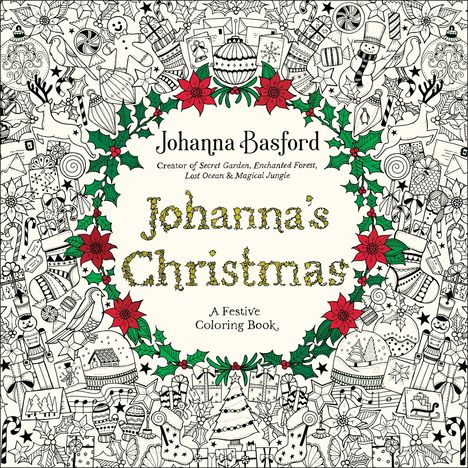 Johanna Basford: Johanna's Christmas, Buch