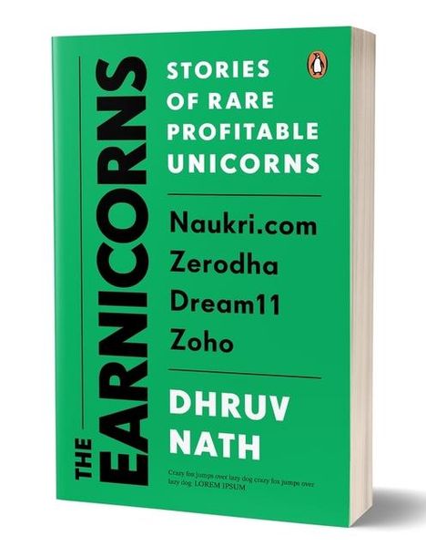 Dhruv Nath: The Earnicorns, Buch