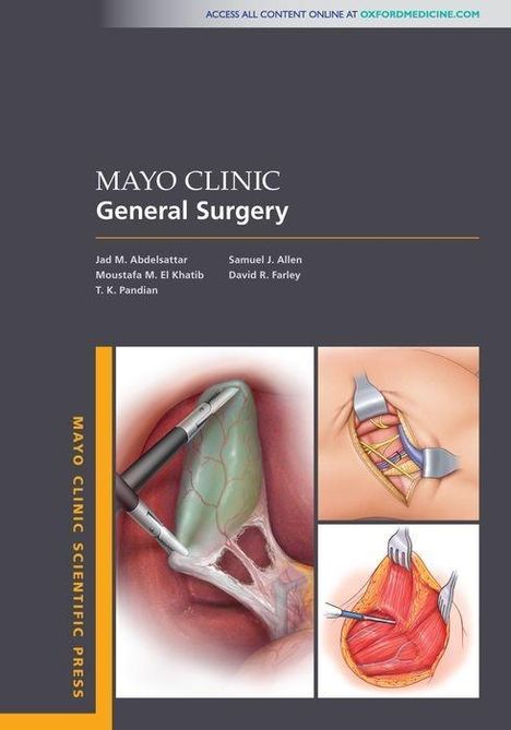 Jad M Abdelsattar: Mayo Clinic General Surgery, Buch