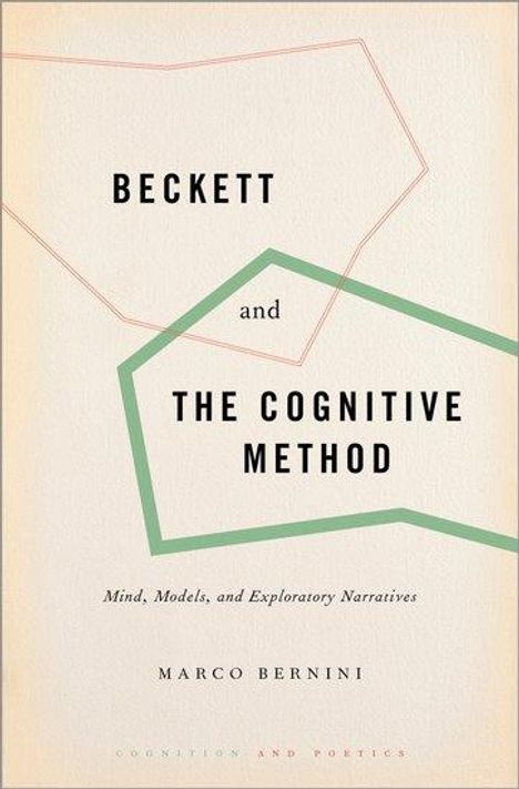 Marco Bernini: Beckett and the Cognitive Method, Buch