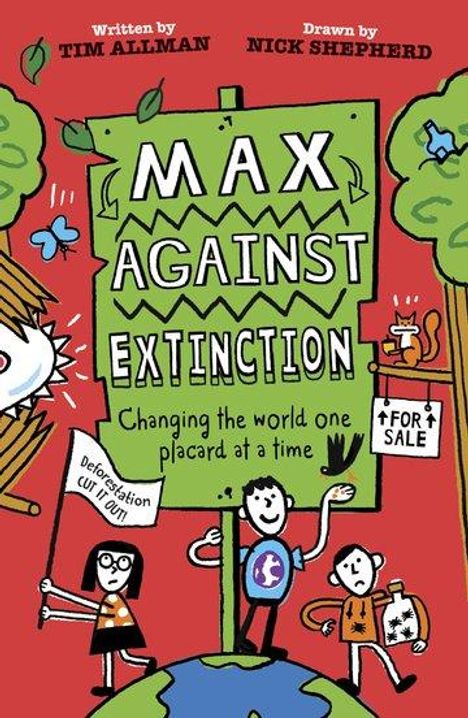 Tim Allman: Max Against Extinction, Buch