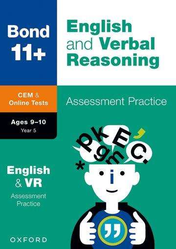 Bond 11: 11+: Bond 11+ CEM English &amp; Verbal Reasoning Assessment Papers 9-10 Years, Buch