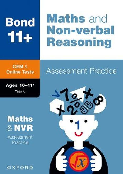 Alison Primrose: Bond 11+: Bond 11+ CEM Maths &amp; Non-verbal Reasoning Assessment Papers 10-11+ Years, Buch