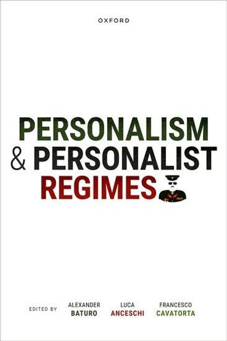 Personalism and Personalist Regimes, Buch