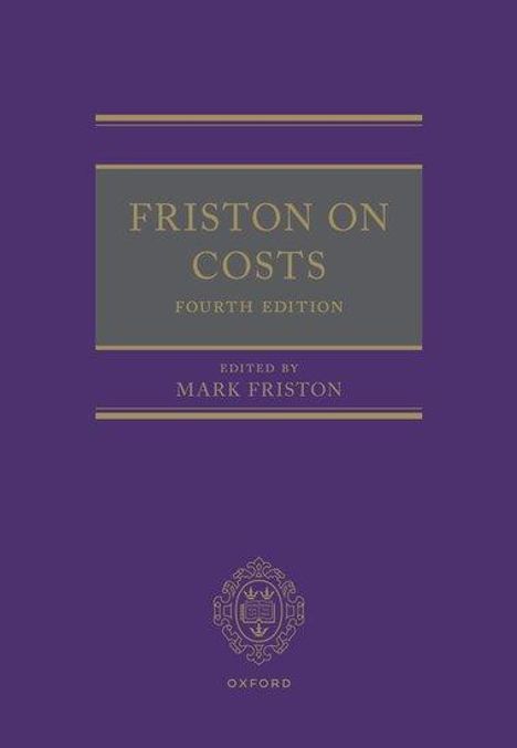 Friston on Costs, Buch