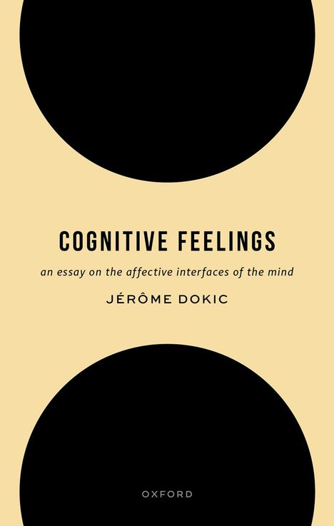 Jérôme Dokic: Cognitive Feelings, Buch