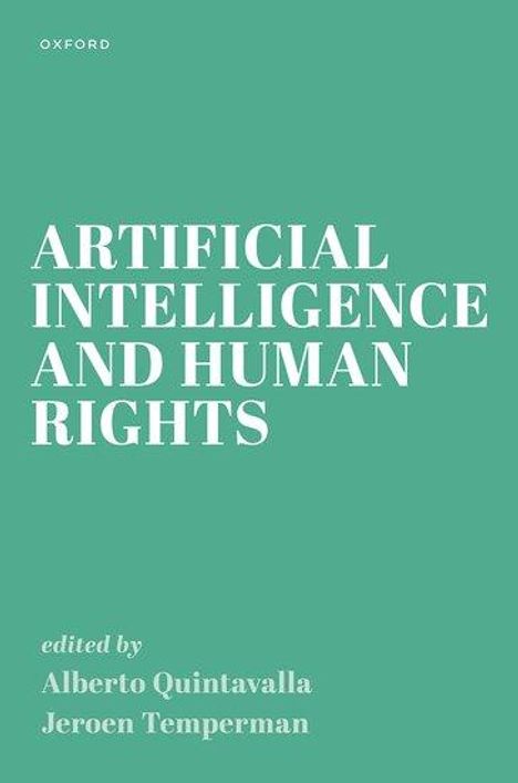 Alberto Quintavalla: Artificial Intelligence and Human Rights, Buch