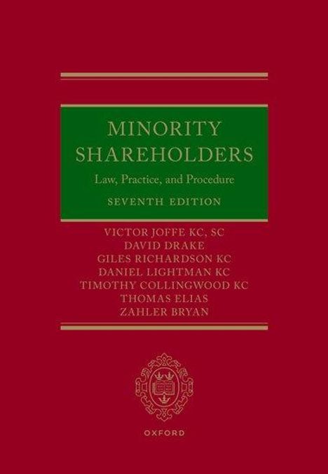 Victor Joffe Kc: Minority Shareholders, Buch