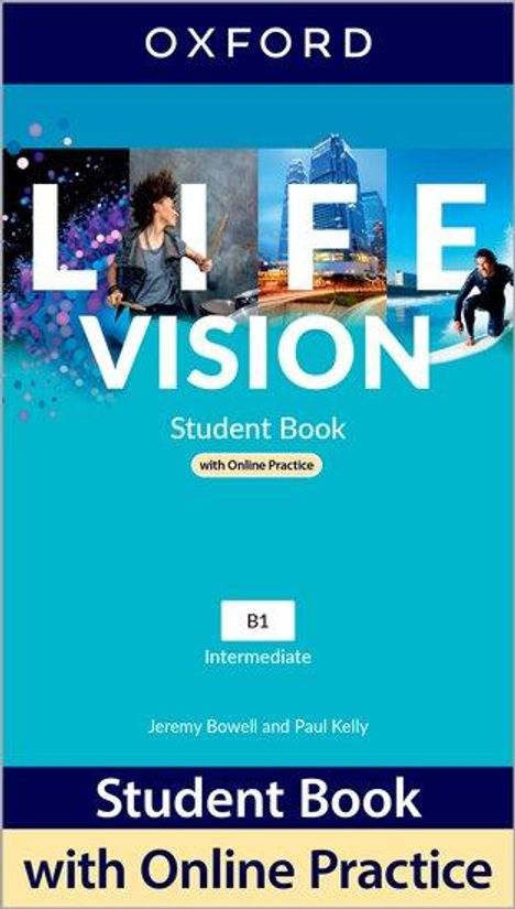 Jeremy Bowell: Life Vision: Intermediate: Student Book with Online Practice, Buch