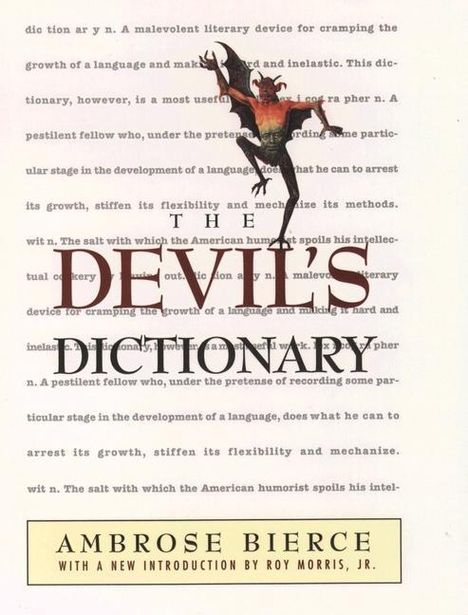 Ambrose Bierce: The Devil's Dictionary, Buch