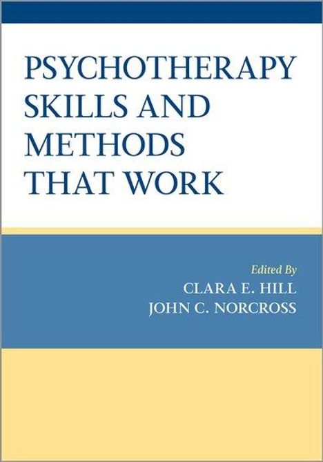 Psychotherapy Skills and Methods That Work, Buch