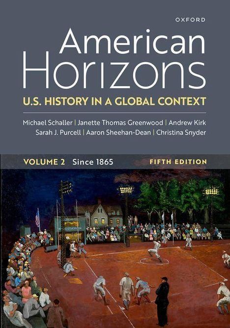 Aaron Sheehan-Dean: American Horizons, Buch