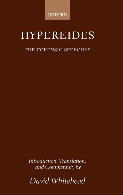 Hyperides: Hypereides, Buch