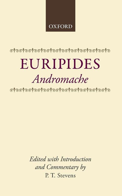 David Stevens: Euripides Andromache, Buch