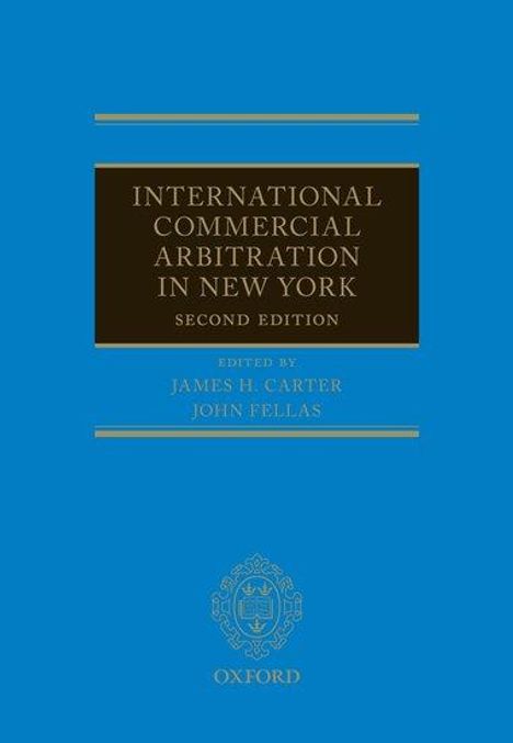International Commercial Arbitration in New York, Buch