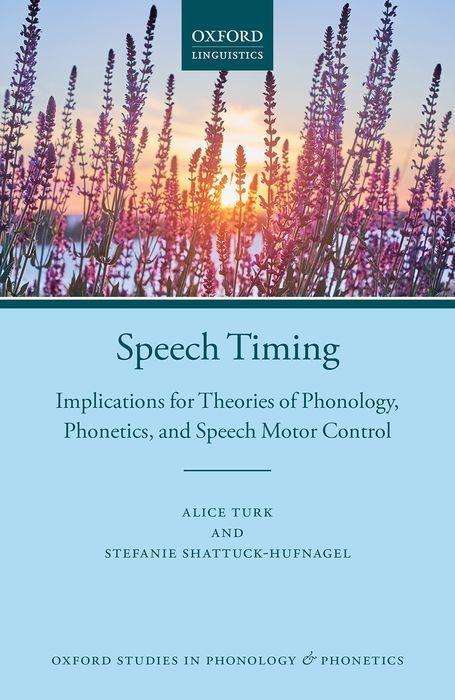 Alice Turk: Speech Timing, Buch