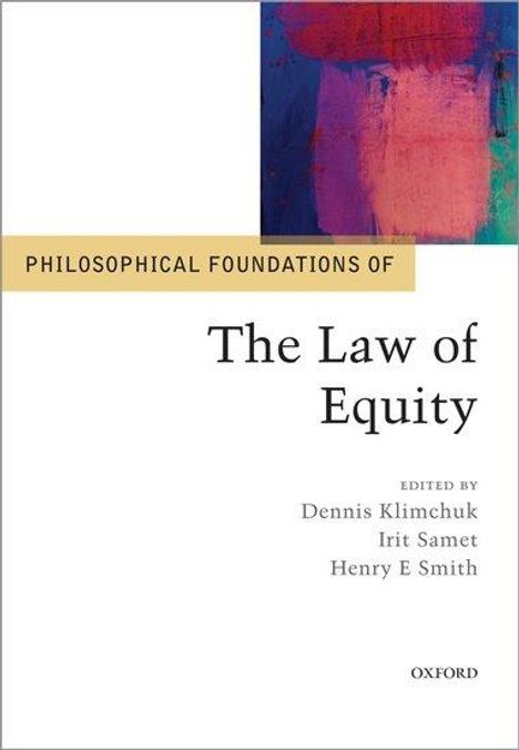Philosophical Foundations of the Law of Equity, Buch