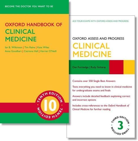 Ian B Wilkinson: Oxford Handbook of Clinical Medicine 10e and Oxford Assess and Progress: Clinical Medicine 3e, Buch