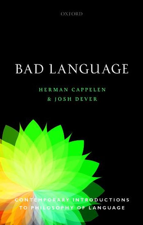Herman Cappelen: Bad Language, Buch