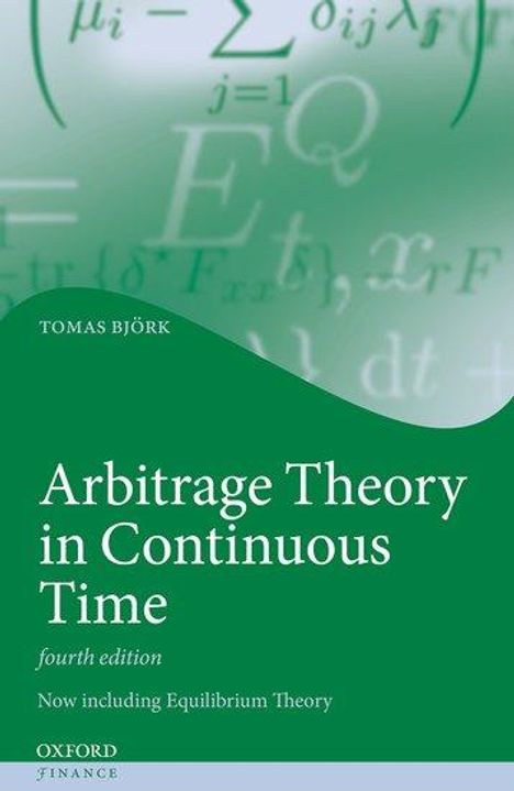 Tomas Bjork: Arbitrage Theory in Continuous Time, Buch