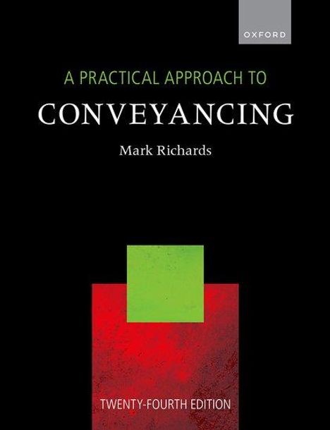 Mark Richards: Richards, M: Practical Approach to Conveyancing, Buch